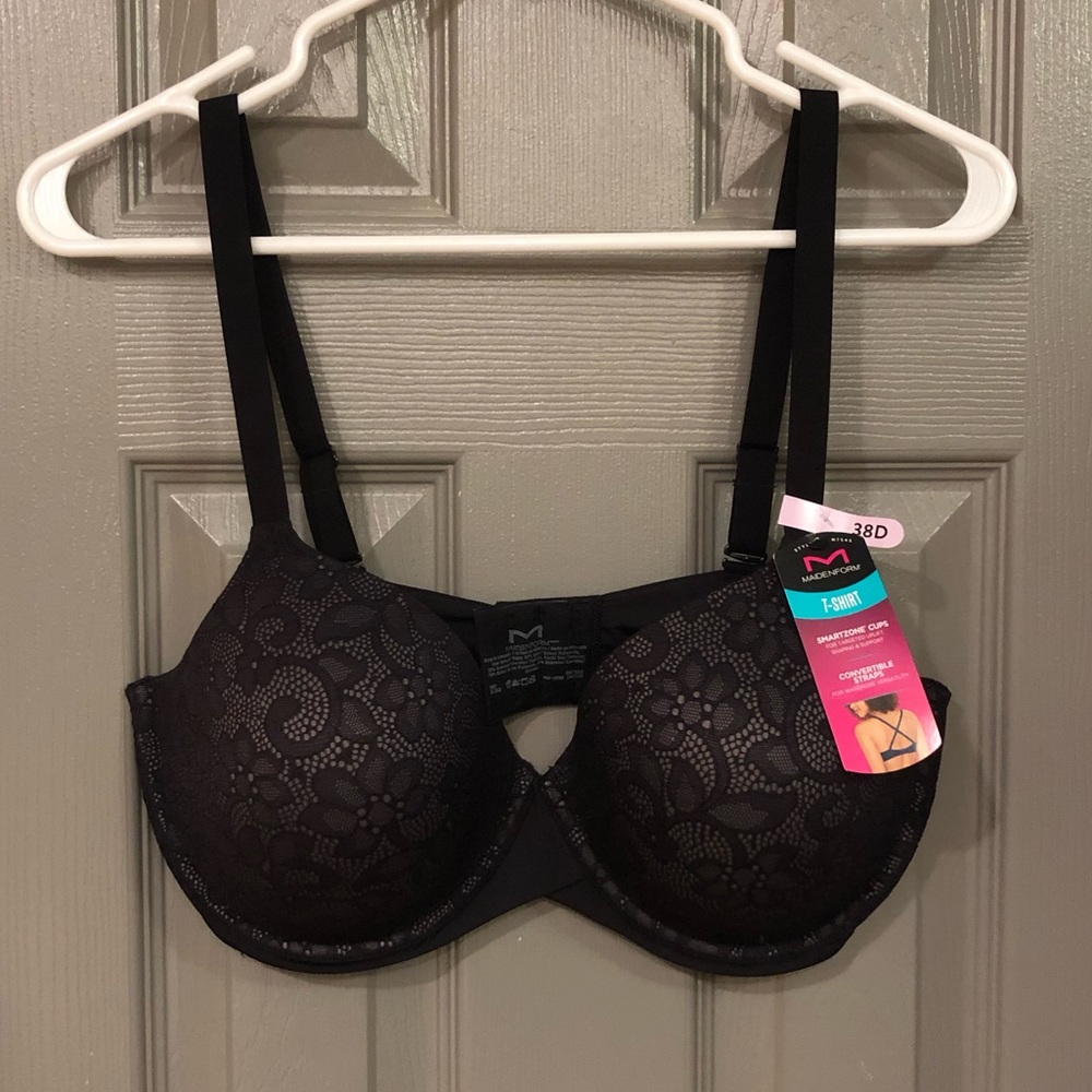 Black Maidenform Bra NWT